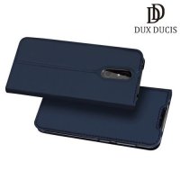 Dux Ducis чехол книжка для Nokia 3.2 с магнитом и отделением для карты - Синий