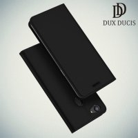 Dux Ducis чехол книжка для Oppo F7 с магнитом и отделением для карты - Черный