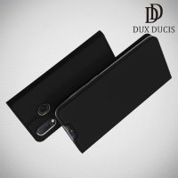 Dux Ducis чехол книжка для Samsung Galaxy A20e с магнитом и отделением для карты - Черный