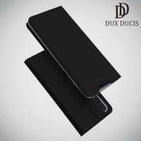Dux Ducis чехол книжка для Samsung Galaxy A70 с магнитом и отделением для карты - Черный