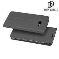 Dux Ducis чехол книжка для Samsung Galaxy J4 Plus с магнитом и отделением для карты - Черный