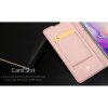 Dux Ducis чехол книжка для Samsung Galaxy S10 Plus с магнитом и отделением для карты - Розовый