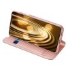 Dux Ducis чехол книжка для Samsung Galaxy S21 Plus / S21+ с магнитом и отделением для карты - Светло Розовый