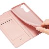 Dux Ducis чехол книжка для Samsung Galaxy S21 с магнитом и отделением для карты - Светло Розовый