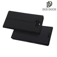Dux Ducis чехол книжка для Sony Xperia 10 Plus с магнитом и отделением для карты - Черный