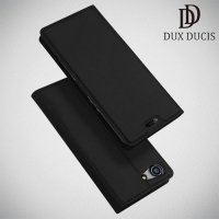 Dux Ducis чехол книжка для Sony Xperia XZ4 Compact с магнитом и отделением для карты - Черный