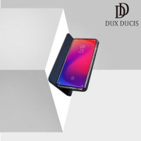 Dux Ducis чехол книжка для Xiaomi Mi 9T с магнитом и отделением для карты - Синий