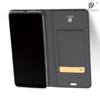 Dux Ducis чехол книжка для Xiaomi Mi 6x / Mi A2 с магнитом и отделением для карты - Серый