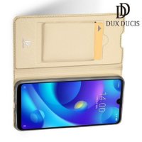 Dux Ducis чехол книжка для Xiaomi Mi Play с магнитом и отделением для карты - Золотой