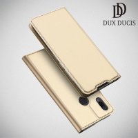 Dux Ducis чехол книжка для Xiaomi Mi Play с магнитом и отделением для карты - Золотой