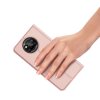 Dux Ducis чехол книжка для Xiaomi Poco X3 NFC с магнитом и отделением для карты - Розовый