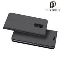 Dux Ducis чехол книжка для Xiaomi Redmi 5 Plus с магнитом и отделением для карты - Серый