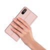 Dux Ducis чехол книжка для Xiaomi Redmi 9A с магнитом и отделением для карты - Розовый