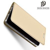 Dux Ducis чехол книжка для Xiaomi Redmi Note 5 / 5 Pro с магнитом и отделением для карты - Золотой