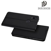 Dux Ducis чехол книжка для Xiaomi Redmi Note 7 / Note 7 Pro с магнитом и отделением для карты - Черный