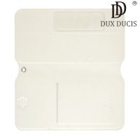 Dux Ducis Every универсальный чехол книжка из гладкой экокожи для смартфона 5.2-5.5 дюймов - Белый