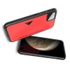 DUX DUCIS Тонкий Чехол для Телефона iPhone 11 XI с Покрытием из Искусственной Кожи Красный