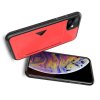 DUX DUCIS Тонкий Чехол для Телефона iPhone 11 с Покрытием из Искусственной Кожи Красный