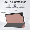 Двухсторонний чехол книжка для Samsung Galaxy Tab A7 10.4 2020 SM-T505 с подставкой - Розовое Золото