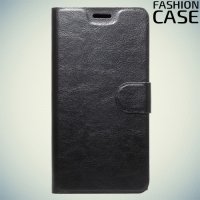 Fashion Case чехол книжка флип кейс для Sony Xperia XA1 Plus - Черный