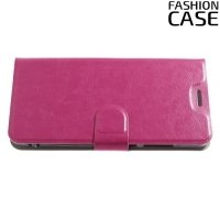 Fashion Case чехол книжка флип кейс для Xiaomi Redmi Note 5A 3/32GB - Розовый