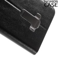 Fasion Case чехол книжка флип кейс для Asus ZenFone 3 Laser ZC551KL - Черный