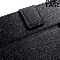 Fasion Case чехол книжка флип кейс для Asus Zenfone 3 ZE520KL - Черный
