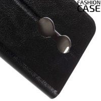 Fasion Case чехол книжка флип кейс для Lenovo K6 / K6 Power - Черный