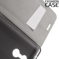 Fasion Case чехол книжка флип кейс для Lenovo K6 / K6 Power - Голубой