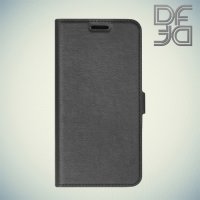 DF чехол книжка флип кейс для Samsung Galaxy A5 2016 SM-A510F - Черный