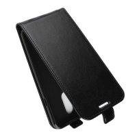 Флип чехол книжка вертикальная для LG Q7 / Q7+ / Q7a - Черный