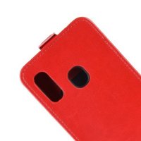 Флип чехол книжка вертикальная для Samsung Galaxy A20e - Красный