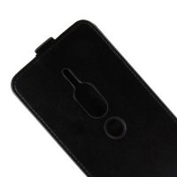 Флип чехол книжка вертикальная для Sony Xperia XZ2 Premium - Черный