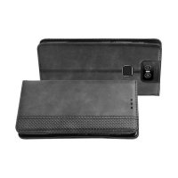 Flip Wallet чехол книжка для Asus Zenfone 6 ZS630KL - Черный
