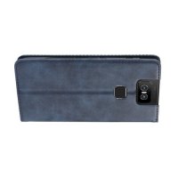 Flip Wallet чехол книжка для Asus Zenfone 6 ZS630KL - Синий