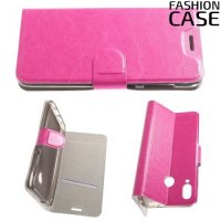 Flip Wallet чехол книжка для Asus Zenfone Max M1 ZB555KL - Розовый