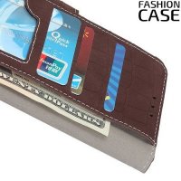 Flip Wallet чехол книжка для Huawei Nova 5T - Коричневый