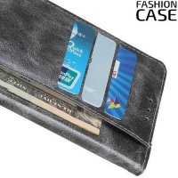 Flip Wallet чехол книжка для Samsung Galaxy A30 / A20 - Серый
