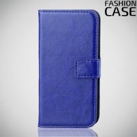 Flip Wallet чехол книжка для Samsung Galaxy S5 mini - Синий