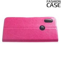 Flip Wallet чехол книжка для Xiaomi Redmi Note 6 / Note 6 Pro - Розовый