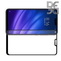 Full Glue Screen DF Защитное Закаленное Олеофобное Стекло для Xiaomi Mi 8 Lite черное
