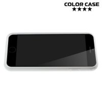 Гибридный прозрачный чехол для iPhone 6S / 6 - Белый