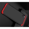 GKK 360 Пластиковый чехол с защитой дисплея для Xiaomi Redmi 7A Красный / Черный