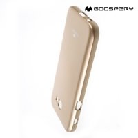Goospery Jelly силиконовый чехол для Samsung Galaxy A3 2017 SM-A320F - Золотой