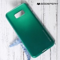 Goospery Jelly силиконовый чехол для Samsung Galaxy S8 - Зеленый