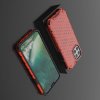 Honeycomb противоударный матовый чехол для iPhone 12 Pro Max 6.7 - Красный