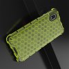 Honeycomb противоударный матовый чехол для Samsung Galaxy A01 Core - Зеленый