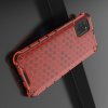 Honeycomb противоударный матовый чехол для Samsung Galaxy A31 - Красный