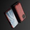 Honeycomb противоударный матовый чехол для Xiaomi Mi 11 - Красный