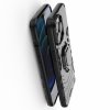 Hybrid Armor Ring Противоударный защитный двухслойный чехол с кольцом под палец подставкой держателем для iPhone 13 Pro Max Черный